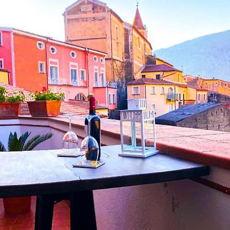 B&B La Terazza Sul Cielo Di 마라테아 외부 사진