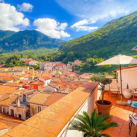 B&B La Terazza Sul Cielo Di 마라테아 외부 사진
