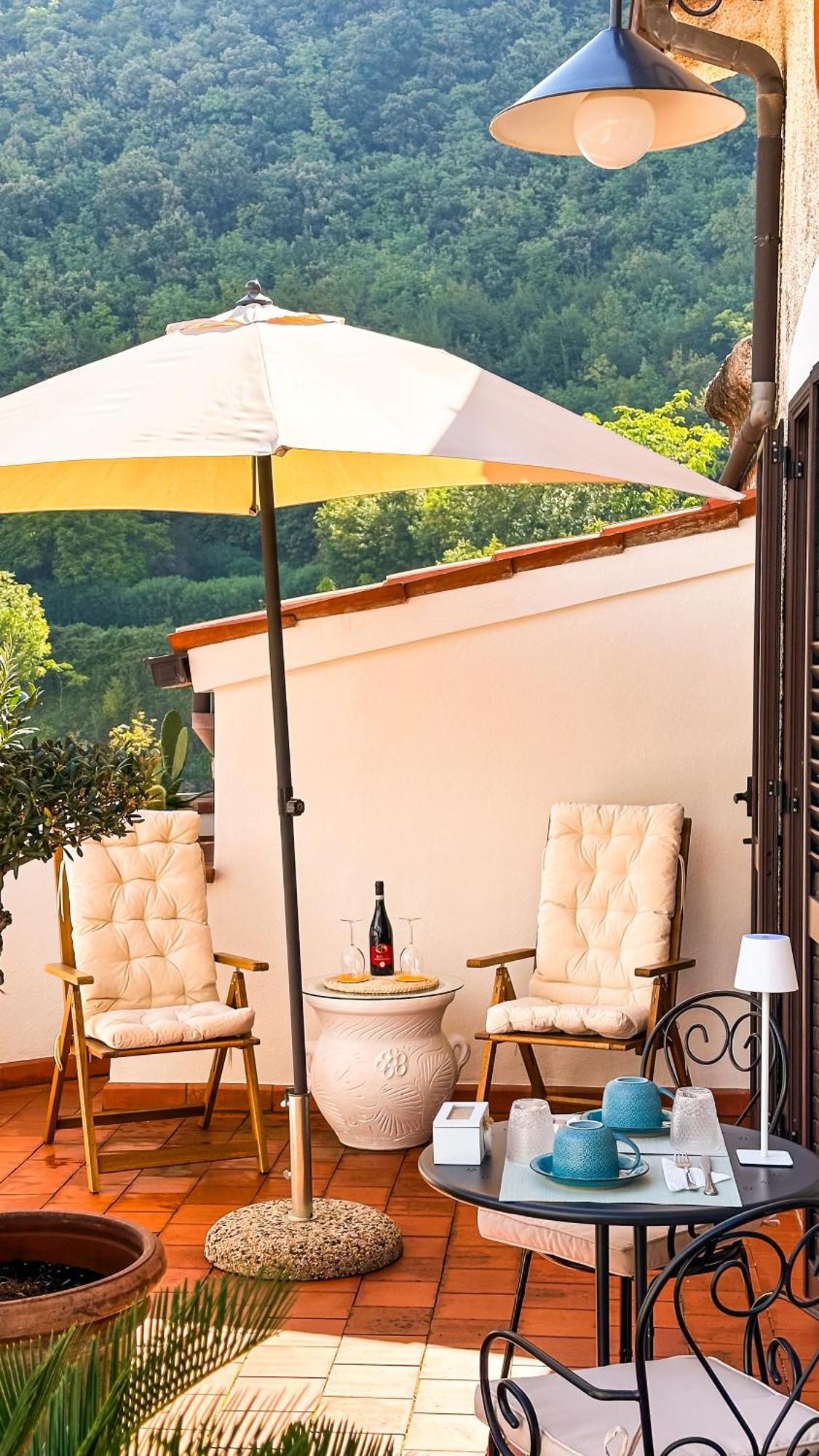 B&B La Terazza Sul Cielo Di 마라테아 외부 사진